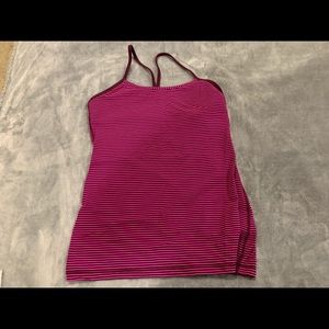 Lululemon power Y tank, size 8